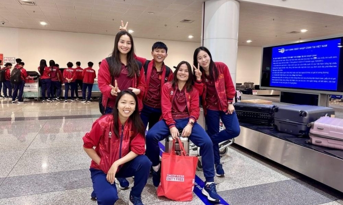 ĐT nữ Việt Nam về nước, chốt lịch hội quân trở lại ngay trong Tết