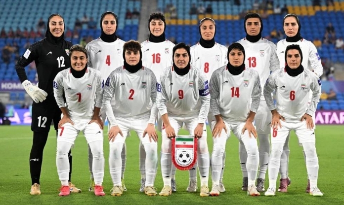ĐT nữ Iran không hát Quốc ca ở trận ra quân VCK Asian Cup