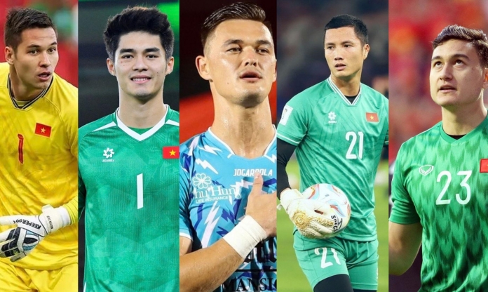 HLV Kim Sang Sik phải loại 2 thủ môn ĐT Việt Nam