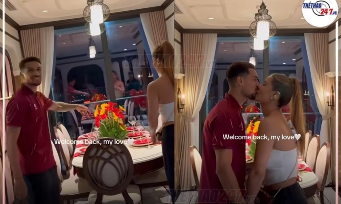 Hoàng Hên được vợ 'thưởng lớn' sau khi cùng ĐT Việt Nam đánh bại Malaysia