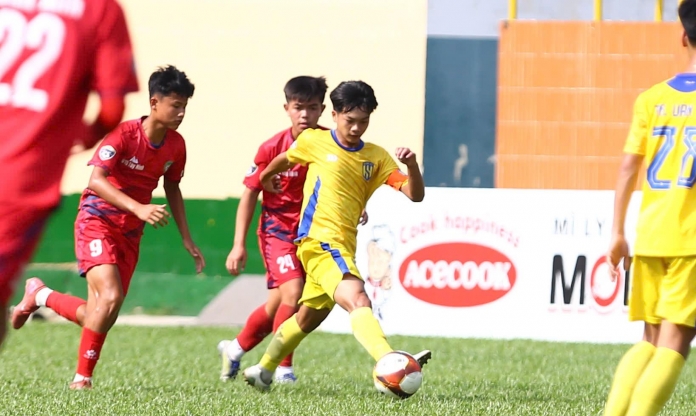 SLNA sớm có vé vào tứ kết tại VCK U15 quốc gia