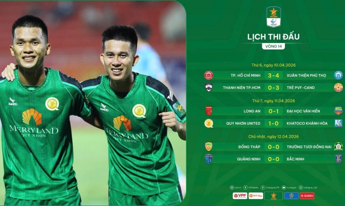 Sau vòng 14 giải hạng Nhất: Nóng rực cuộc đua top 3