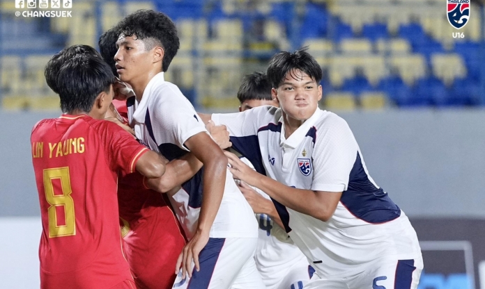 Sảy chân khó tin, U17 Thái Lan quyết tâm thắng Lào để vào bán kết