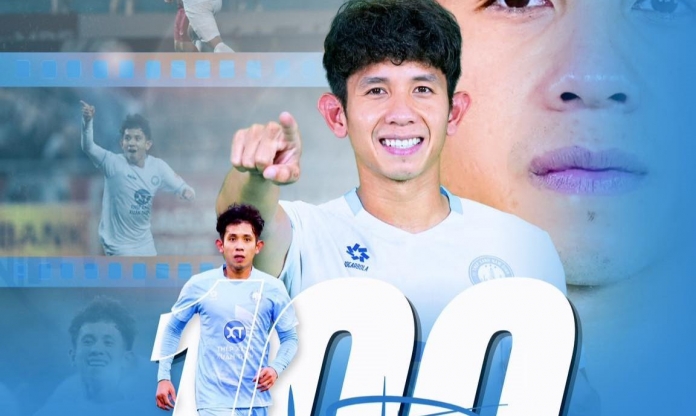 Nguyễn Phong Hồng Duy cán cột mốc ấn tượng cùng CLB Nam Định