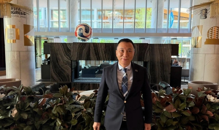 Lãnh đạo LĐBĐ Việt Nam dự đại hội FIFA