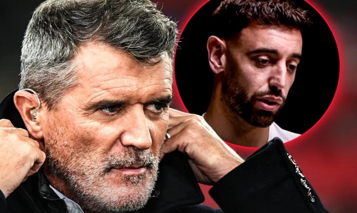 Drama cực căng tại MU: Roy Keane và Bruno Fernandes 'đại chiến'