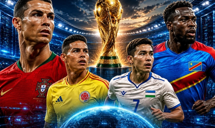 Siêu máy tính dự đoán kết quả bảng K World Cup 2026: Bồ Đào Nha áp đảo