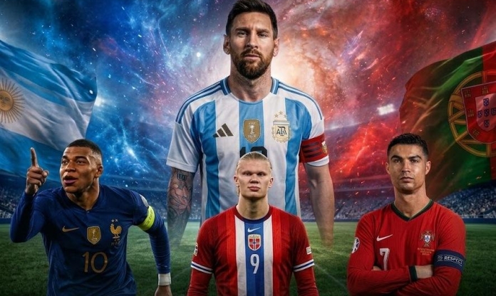 World Cup 2026: Messi 5 bàn, Mbappe và Haaland 4 bàn, Ronaldo có...số 7 trên áo