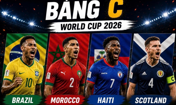 Tổng hợp kịch bản bảng C World Cup 2026: Brazil sáng cửa nhất bảng