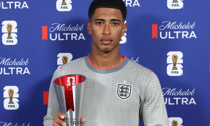 Được FIFA vinh danh, Bellingham bất ngờ nói điều không ai ngờ tới