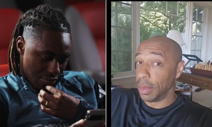 Vừa tới Arsenal, Eze nhận thông điệp bất ngờ từ huyền thoại Henry