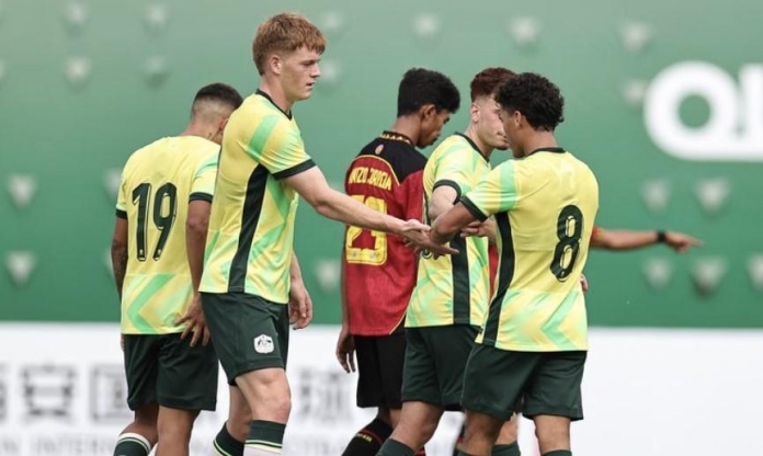 1 đội tuyển ghi 20 bàn sau 2 trận tại vòng loại U23 châu Á