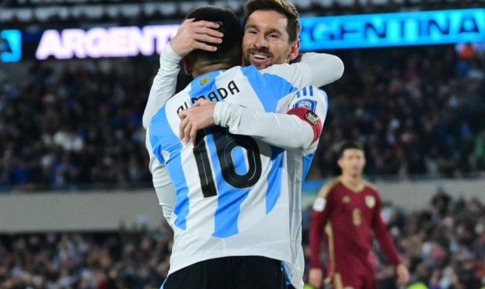 Argentina trao số 10 cho sao trẻ