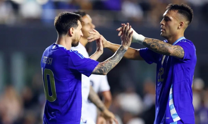 Lautaro Martinez gia nhập danh sách vĩ đại của Argentina