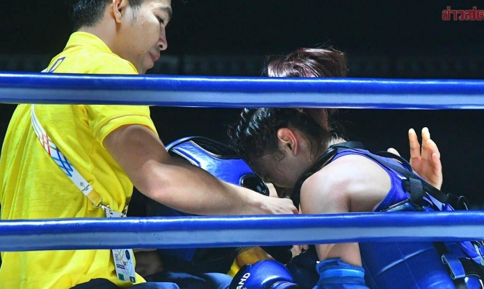 VĐV Thái Lan òa khóc vì bị trọng tài xử ép trắng trợn tại SEA Games 33