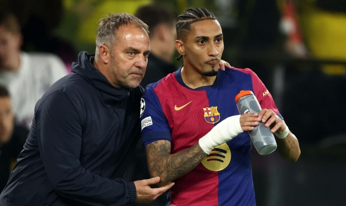 Barca thay Raphinha bằng ngôi sao chạy nhanh nhất Arsenal