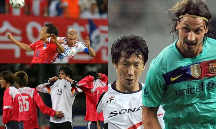 HLV Kim Sang Sik từng đối đầu dàn huyền thoại bóng đá thế giới