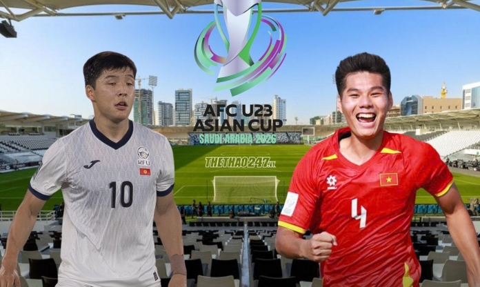 U23 Kyrgyzstan nhận tin cực vui trước đại chiến U23 Việt Nam