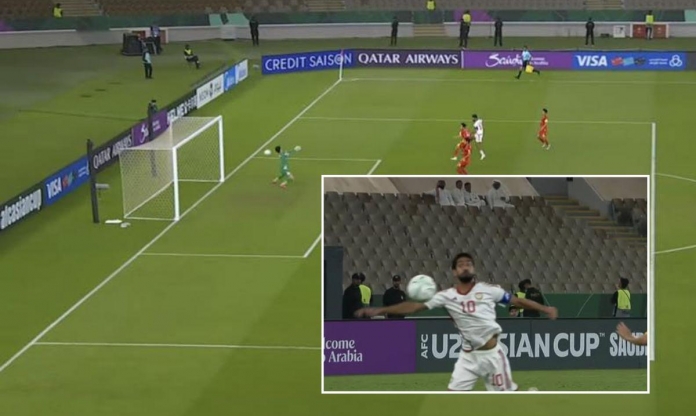 Trực tiếp U23 Việt Nam bị UAE chọc thủng lưới từ sớm, nhưng rất may VAR đã can thiệp