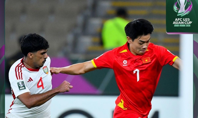 AFC vinh danh 1 cầu thủ U23 Việt Nam sau trận thắng U23 UAE