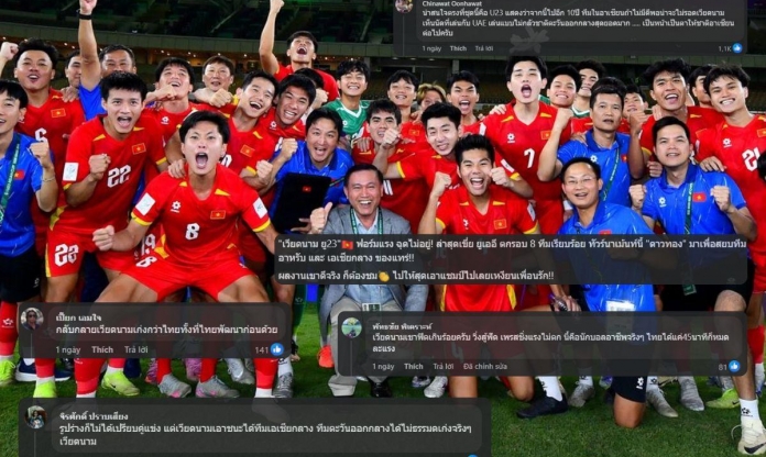 CĐV Thái Lan: 'U23 Việt Nam đang quá khác phần còn lại của châu Á'