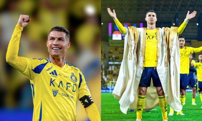Cristiano Ronaldo lập cú đúp, Al Nassr chiếm ngôi đầu bảng