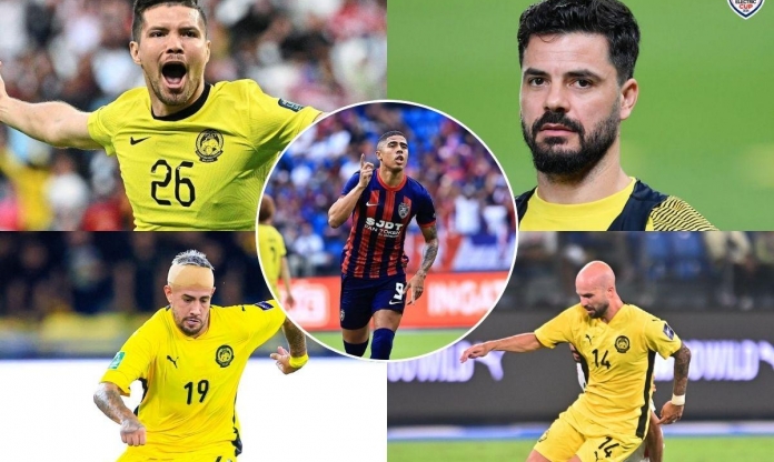 ĐT Việt Nam cảnh giác! Malaysia có 5 tiền đạo ghi hơn 500 bàn