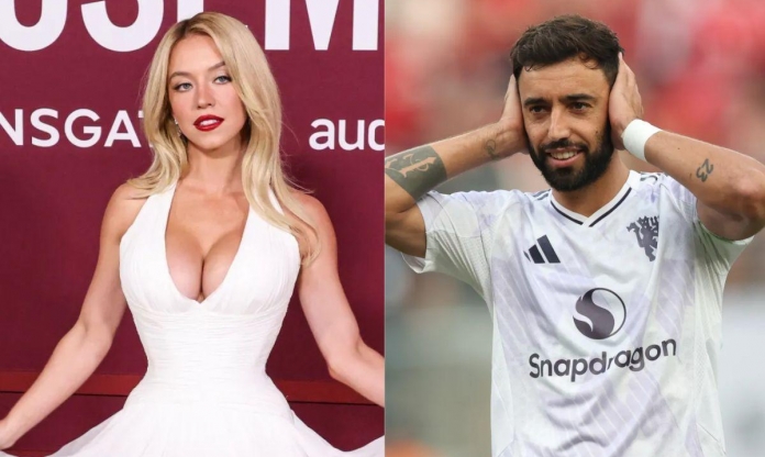Sydney Sweeney gây sốt khi ăn mừng kiểu Bruno, được so sánh với Ronaldo