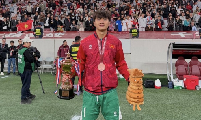 U23 Việt Nam vẫn nhận cúp dù chót bảng giải Trung Quốc