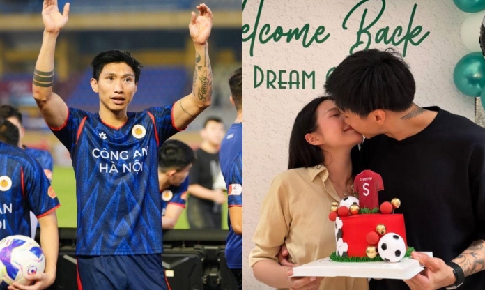 Văn Hậu nhận 'thưởng lớn' từ vợ Hải My sau màn tái xuất ĐT Việt Nam