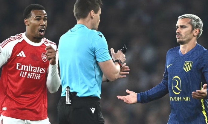 Rõ lý do Arsenal thoát penalty gây tranh cãi trước Atletico