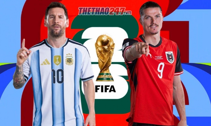 Dự đoán tỷ số Argentina vs Áo: Khó có mưa bàn thắng