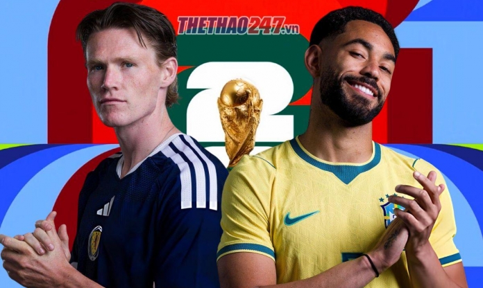 Tỷ lệ thắng Scotland vs Brazil: Con số khó cưỡng - World Cup 2026