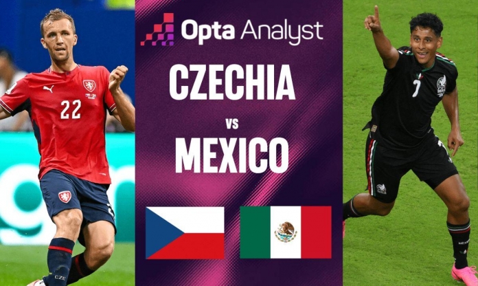 Siêu máy tính soi tỷ lệ thắng CH Séc vs Mexico: Chênh lệch bất ngờ
