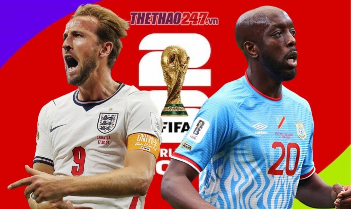Dự đoán tỷ số Anh vs CHDC Congo: Khó thắng đậm - World Cup 2026