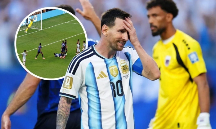 Khoảnh khắc bị tố 'chơi tiểu xảo' của Messi trước Cape Verde