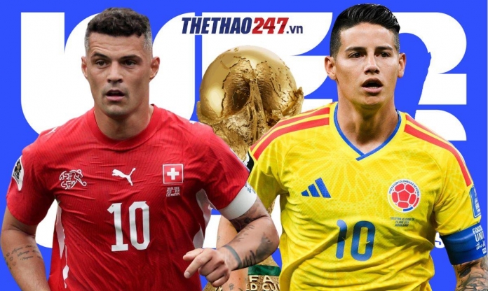 Nhận định Thụy Sĩ vs Colombia: Căng như chung kết - Vòng 1/8 World Cup 2026