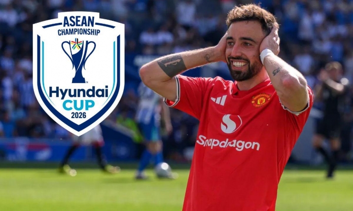 Bruno Fernandes bất ngờ 'xuất hiện' ở AFF Cup 2026