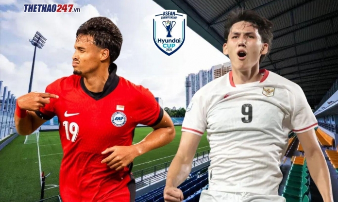 Siêu máy tính soi kết quả khó tin trận Singapore vs Indonesia - AFF Cup 2026
