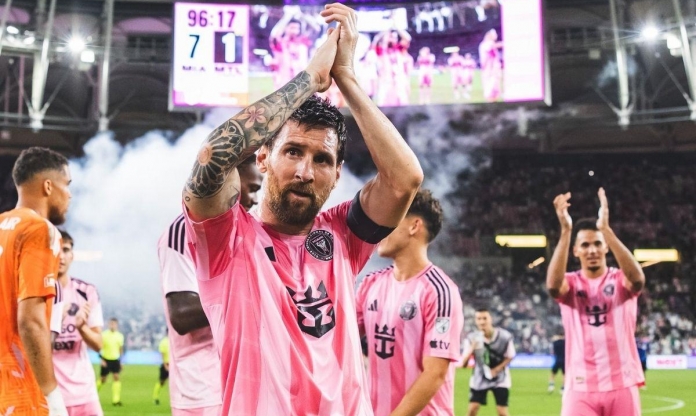 HLV Inter Miami: ‘Không thể diễn tả vẻ đẹp bóng đá của Messi’
