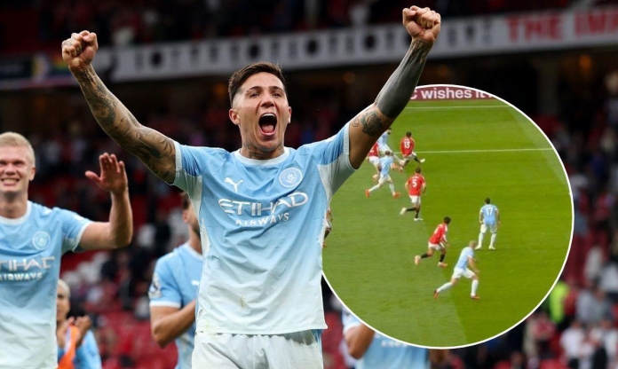Xuất hiện chi tiết bàn thắng Man City vào lưới MU không nên được công nhận