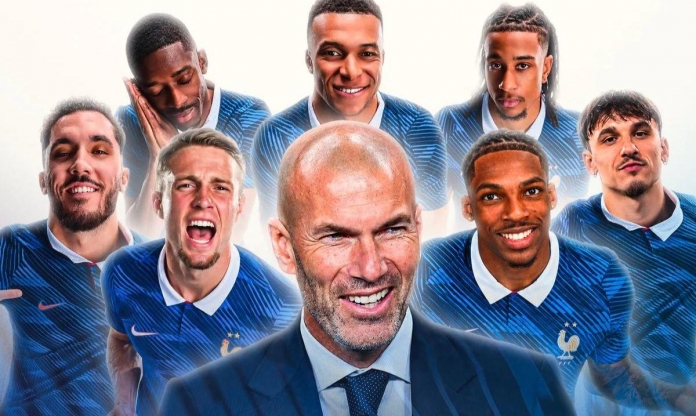 CHÍNH THỨC: Zidane gọi 5 tân binh trong lần đầu dẫn ĐT Pháp