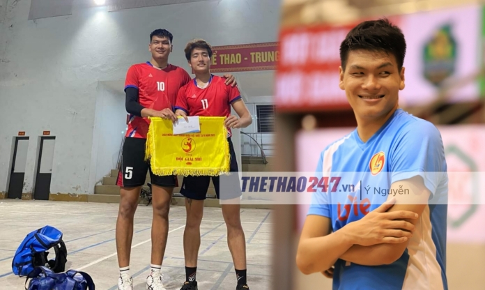 Khổng lồ bóng chuyền 2m02 'ra quyết táo bạo' trước thềm Đại hội 2022