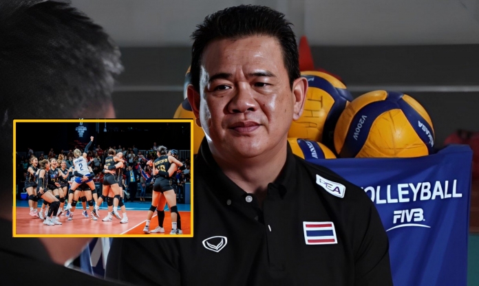 HLV tuyển bóng chuyền nữ Thái Lan 'sợ' lỡ tấm vé dự Olympic 2024