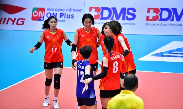 Việt Nam 'giành vé đầu tiên' vào bán kết bóng chuyền CLB nữ châu Á 2023