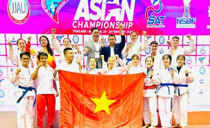 Jujitsu Việt Nam có VĐV vào chung kết, chờ HCV đầu tiên của SEA Games 32