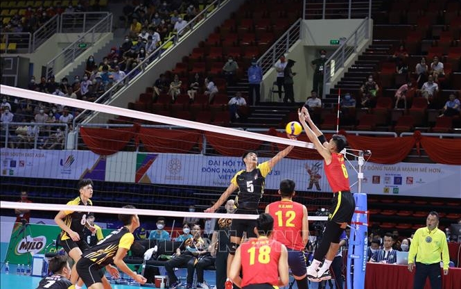 Vượt ải Malaysia, bóng chuyền Nam Việt Nam ghi danh vào bán kết SEA Games 32