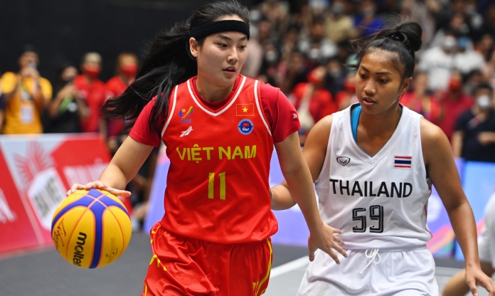 Trực tiếp bóng rổ nữ 3x3 SEA Games 32: Việt Nam vs Thái Lan, 12h20 ngày 6/5