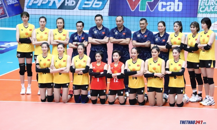 Danh sách bóng chuyền nữ Việt Nam tập huấn cho Challenger Cup châu Á 2023