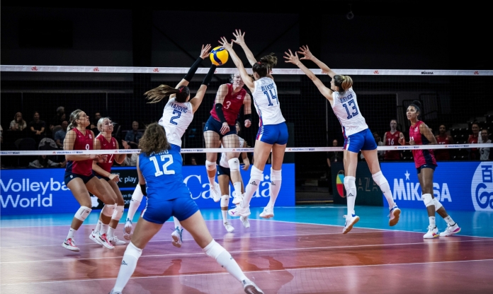 HCV Olympic Tokyo nhấn chìm ĐKVĐ bóng chuyền nữ thế giới tại VNL 2023